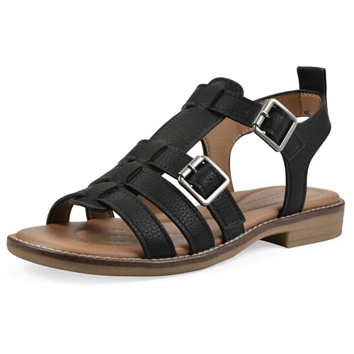 Sandale White Mountain femme MayDay chaussure d'été confortable à lanières et semelle souple