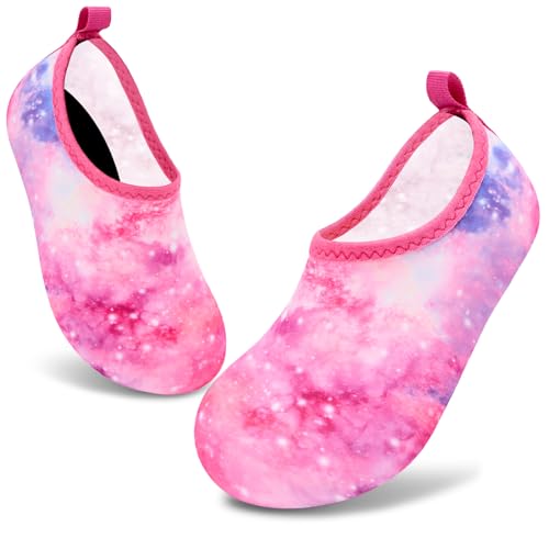 Image of VIFUUR Kids Water Shoes Girls Boys Quick Dry Aqua Socks for Beach Swim Outdoor Sports