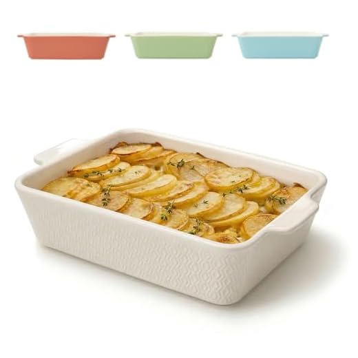 Grote keramische braadpan - extra hoge rand - antiaanbaklaag en krasbestendig - vierkant (Wit)
