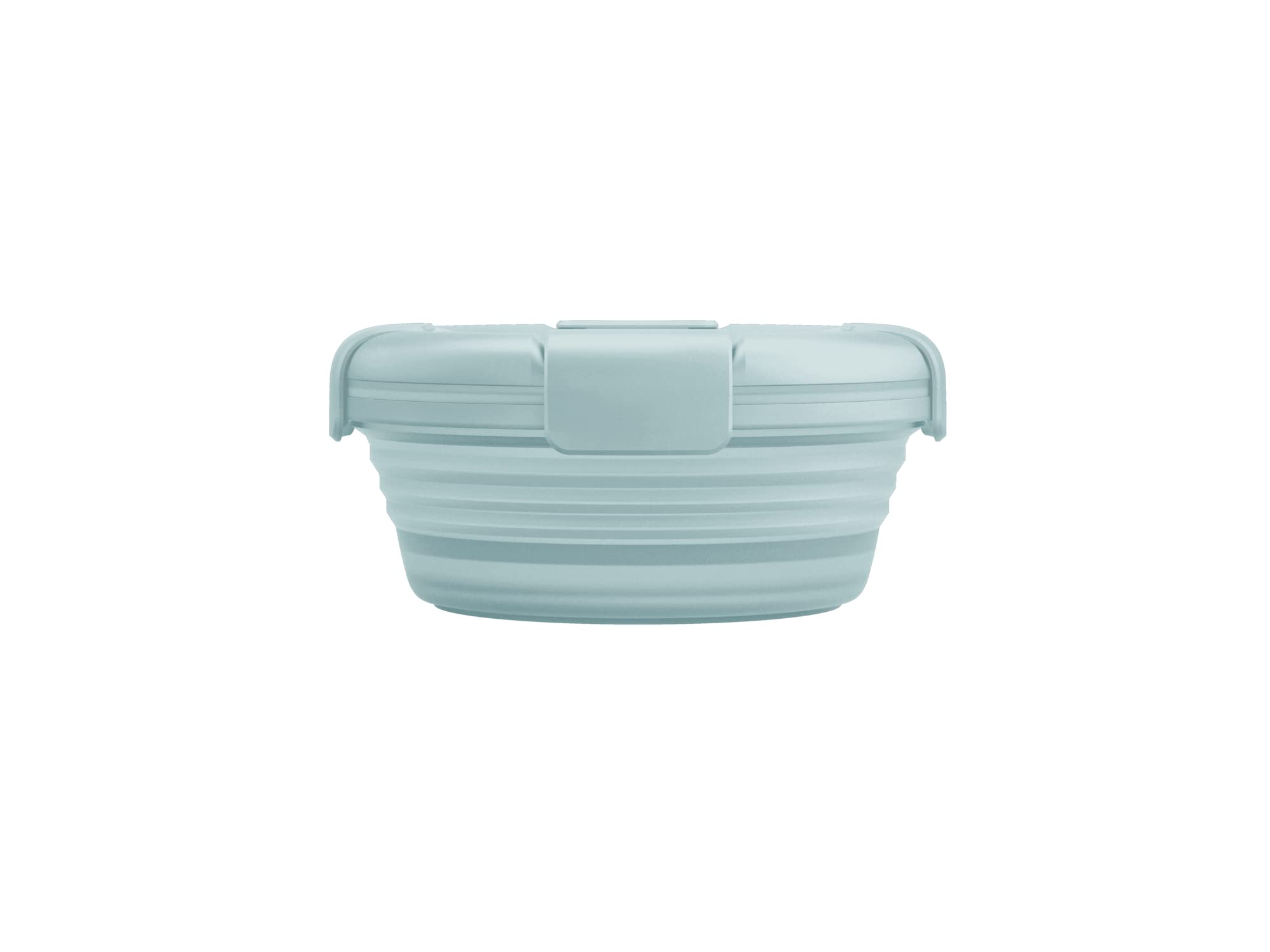 Collapsible Bowl STOJO Translucent Aquamarine, 36oz Reusable