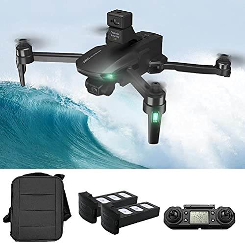 Mini FPV Quadcopter con 5G WiFi, GPS Drones con Cámara HD De 6K, Mini Drone 360Deg; Evitación De Obstáculos, GPS Drone con Cardán Mecánico De 3 Ejes, Distancia De Control Remoto De 1200 M