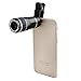 DEALPEAK 12X Phone Camera Lens Kit Manual Focus Telescope Lens for Iphone 6s/6/6 Plus/6s Plus / 5s , Samsung Galaxy S6 / S6 edge/S5, Note 5 /4 ,and More (12X)