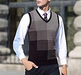 Diese grundlegende Strickpullover-Weste ist perfekt für Partys, Freizeit, Outdoor, Büro, Konferenz, Wandern, Business und mehr. ..