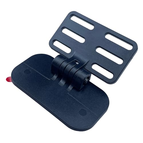 Generisch Soporte para cámara de visión trasera, soporte ajustable para cámara de visión trasera con ajuste de 180 grados, accesorios impermeables para vehículos de motor con adhesivo fuerte para