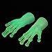 STOBOK 2 Pcs Marionnette À Doigt Mini Doigt Main Minuscule Alien Doigt Gant Drôle Minuscule Main Couverture Goody Sac De Remplissage Pour Cosplay Costume Prop Party Game Prank Toy Vert