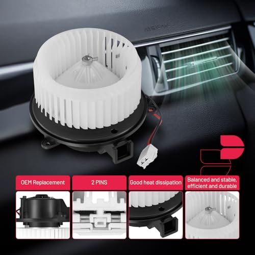 Image of BDFHYK AC Heater Blower Motor Fan PM4074 Compatible with Buick 13-16 Verano 2.0L, 12-17 Verano 2.4L,Compatible with Cadillac 14-16 ELR 1.4L, Volt 11-15 1.4L,HVAC Blower Motor Assembly 22954786