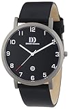  Danish Design Herren-Armbanduhr XL Analog Quarz Leder 3316327