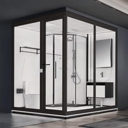 Prefab Luxury Integrated Bathroom Pod All in One Modular Shower
