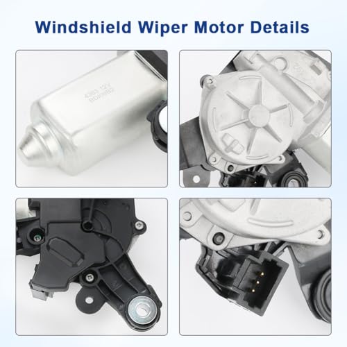 Image of Rear Windshield Wiper Motor Compatible with Nissan Rogue 2014-2020