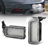 efuturetime LED Kennzeichenbeleuchtung Nummernschildbeleuchtung Canbus Fehlerfrei 6500K Plug&Play kompatibel mit Ford Fiesta Focus C-MAX S-MAX Mondeo Kuga Galaxy Ranger Transit Jaguar XJ XF