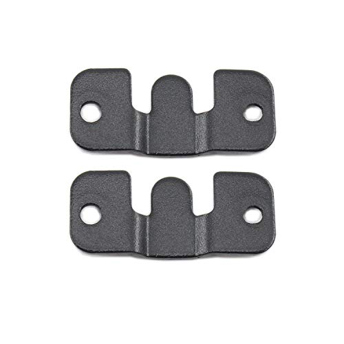 Image of 8 Pack Z-Clips Flush Mount Bracket, Heavy Duty Picture Hanger Wall Mounting Bracket, Hardware Kit with Screws and Interlocking Wall Mount Hardware for Hanging Mirrors,Panels Small