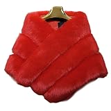 Fauxpelz mit Polysterfutter, warm und bequem.