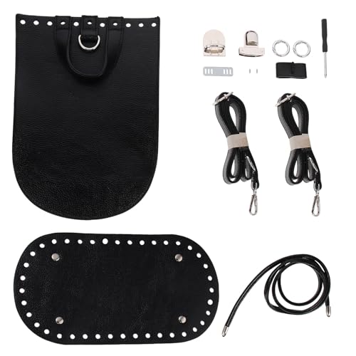 Selbstgemacht Rucksack Bastelset Schwarz aus Pu, für Anfänger und Profis