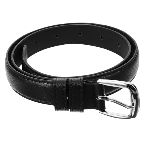 La mejor comparación de Cinturones para Niño para comprar hoy. 37 Beavorty Cinturón para Niño Ajustable de Cuero Sintético Negro para Pantalones Cinturones de 5 a 8 Accesorio y Moda Infantil