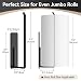Heavy-Duty Magnetic Kitchen Roll Holder for Jumbo Rolls, Black