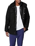 Stil: Parka Brandit Herren M65 Voyager Wool Jacke, Schwarz (Black 2), X-Large
