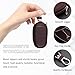 Ohleats Car Key Case, Leather Auto Key Holder with Metal Hook & Zipper, Vehicle Remote Key Protector, Car Accessories (Coffee-1Pack)