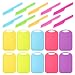 20 Pcs Kids Knife Set with Cutting Board, Toddler Safe Plastic Knives