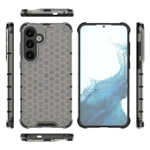 Image of Glasgow Back Case Cover Compatible with [ Samsung Galaxy S24 Plus 5G ] (Stylish Design) - Black