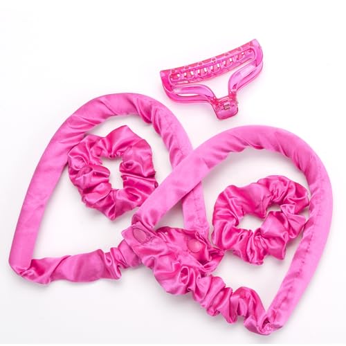 BABYSHEEP Conjunto de Modeladores de Cachos Sem Calor de Cetim-Modeladores de Cabelo Noturnos, Model