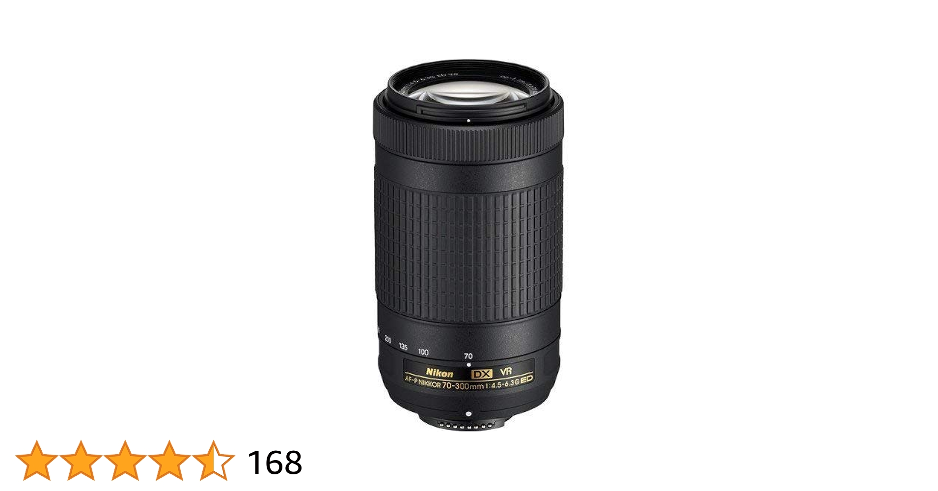 Nikon - 【美品】Nikonニコン70-300mm 望遠レンズ♪スポーツ、イベントで大活躍 ニコン AF-P DX NIKKOR 70-300mm f/4.5-6.3G ED VR 価格比較