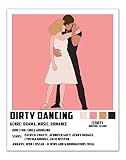 Dirty Dancing Movie Poster, dirty dancing poster, dirty dancing wall art, dirty dancing gifts, movie