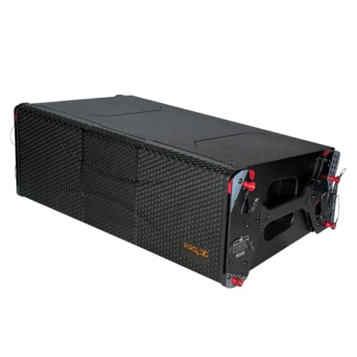 PRO DG Aviator LA210P, Watts: 700W RMS 1400 Peak 2x10 Plywood Passive Line Array with (Italian Neodymium Components), Ideal for Touring, Churches & Bands (Designed in Spain)