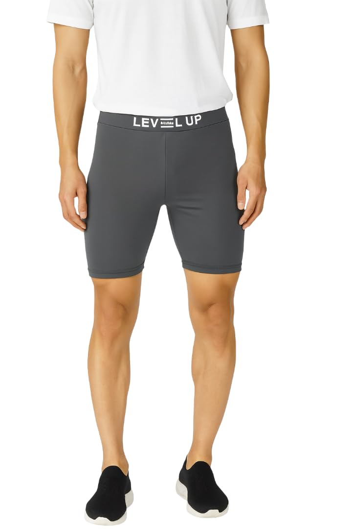 Men's Skin Tight Shorts | Men's Tight Shorts for Gym, Running, Cycling, Swimming, Basketball, Cricket, Yoga, Football, Tennis, Badminton & Many Sports-picture-16