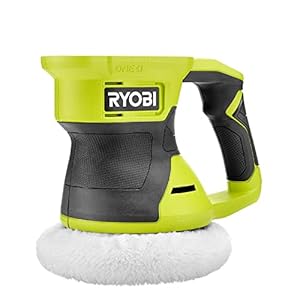 RYOBI ONE+ 18 V draadloze 6 inch, twee snelheden willekeurige baanbuffer (alleen gereedschap)