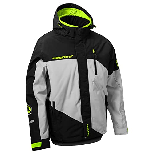 Image of Castle X Men's Phase G4 Jacket (Black /Silver /Hi-Vis - Medium)