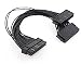24 Pin Main Second Dual PSU ATX Power Supply Mining Cable