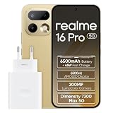 realme 16 Pro 5G Smartphone 8GB+256GB, Gold