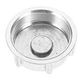 Artibetter Metal Drum Barrel Lid with Aluminum Alloy Bung Cap, Heavy-duty Container Cover for Oil Storage