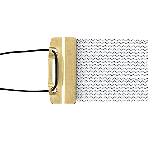 Tama MS20L14C8 Super Sensitive Hi-Carbon Snare Wire 14" - 20-Strand Concert Snare Wire, Chrome - Image 2