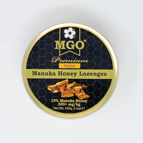 Image of MGO 300+ Manuka Honey Lozenges 100g (19 Lozenges) 2 Pack