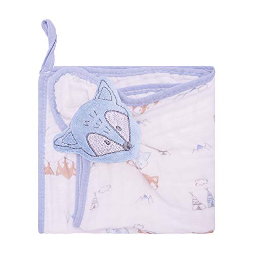 Papi Textil Cheirinho Soft Premium Papi Baby Com Prendedor De Chupeta 31Cm X 31Cm 01 Un Azul