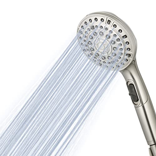 Waterpik 7-Mode Powerpulse Massage Hand Held Brushed Nickel Shower Head With Easyselect. Vot-669E? #TOP5