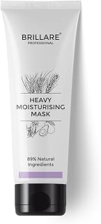 Brillare Heavy Moisturising Hair Mask For Dry, Frizzy Hair, Conditioner 125 g, Wheat Protein & Avocado Fruit