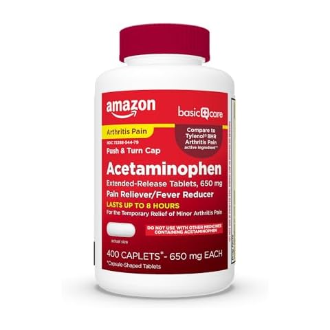 Amazon Basic Care Acetaminophen 650 mg Cover