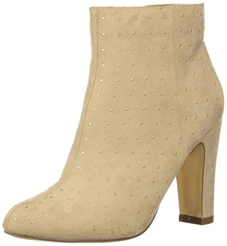 Fergalicious Women's Parade Fashion Boot, Beige, 8 M US