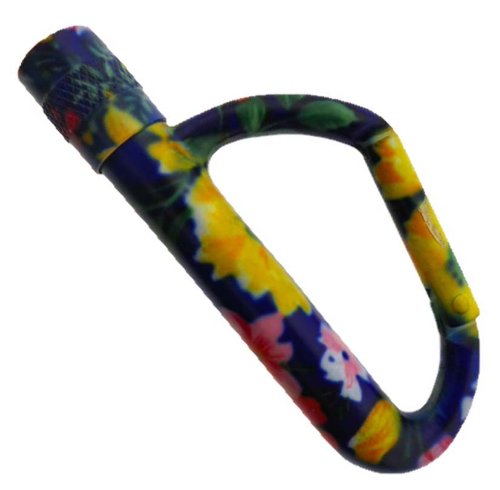 ToolUSA LED Light Floral Print SNAP Hook : (Pack of 2 Pcs)