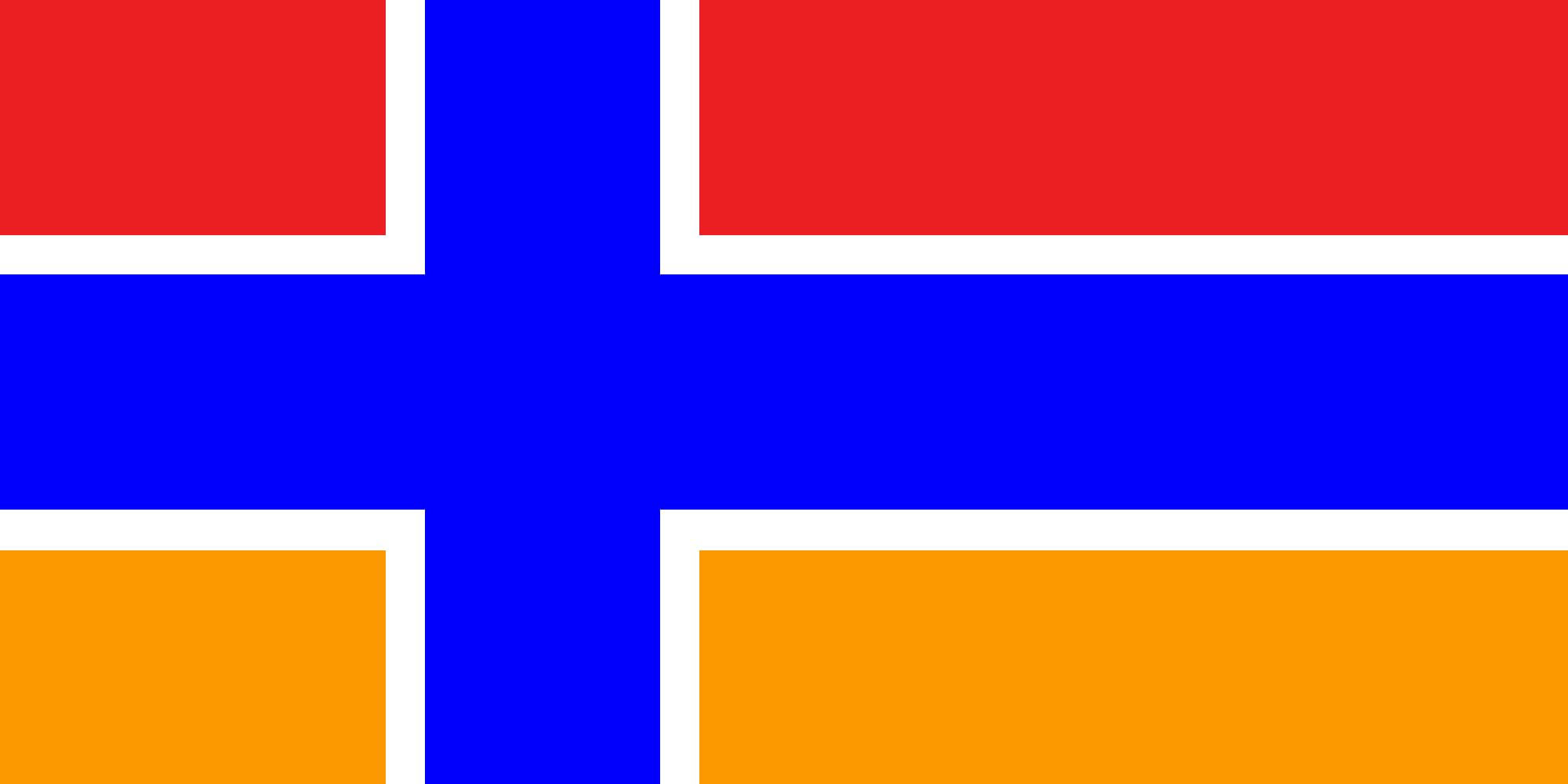 Drapeau paysage Javakhk grand format pour pavoiser votre maison et salons