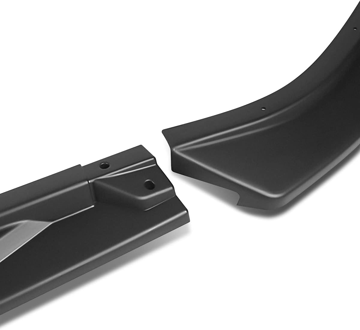 Auto Dynasty 3Pcs CK-Style Car Front Bumper Lip Spoiler Wing Body Kit Compatible with Sonata 20-22, Matte Black