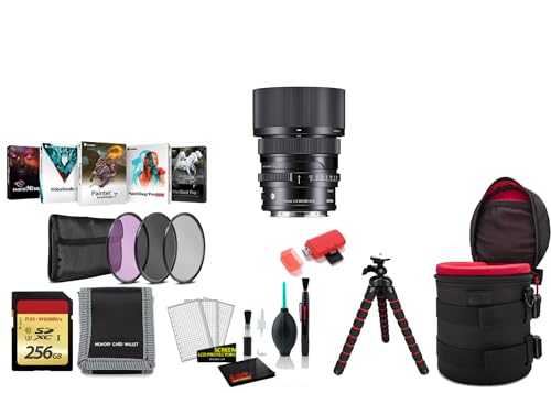 Sigma 50mm f/2 DG DN �R���e���|�����[�����Y (L�}�E���g) �t���t���[���t�H�[�}�b�g 314969 - 256GB�������[�J�[�h + �O�r + �t�B���^�[�L�b�g�Ȃǂ̃Z�b�g