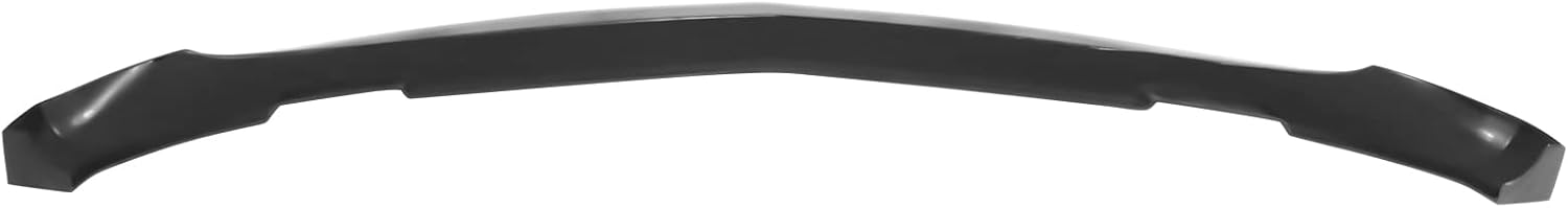 FREEMOTOR802 Front Bumper Lip Splitter, Compatible with 2006-2010 Dodge Charger, IKON V2 Style Unpainted Black PU 1PC Air Dam Chin Spoiler Underbody Front Lip Spoiler Lower Guard Protector