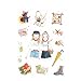 Produktbild CAOLATOR Freundschaft Aufkleber Kinder Sticker Papier Deko Mädchen Sticker für Scrapbooking Stickerbuch Tagebuch Notizbuch Kalender Dekoration #1