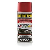E-TECH Lens Tinting Spray Light Tint Red spray car lamps tail side