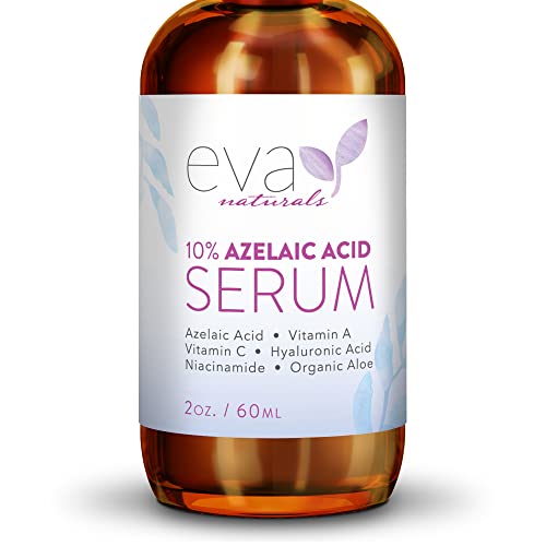 Eva Naturals Azelaic Acid Serum & Collagen Peptide Moisturizer Bundle