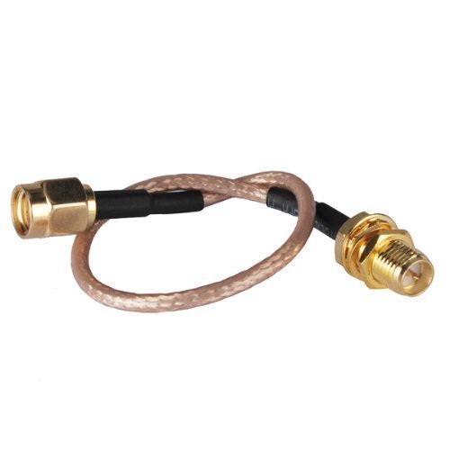 DHT Electronics 20''/50cm Male to Female RP-SMA FPV Extension Cable