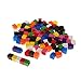 Colcolo 100 Lots de Cubes de Lien Mathématique à Emboîtement pour Enfants,